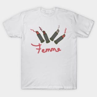 Lipstick Femme T-Shirt